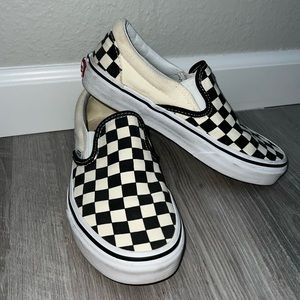 checkered vans